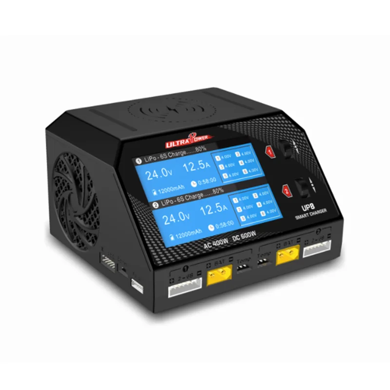 Ultra Power UP8 600W 16A Smart Dual Channel AC/DC Charger