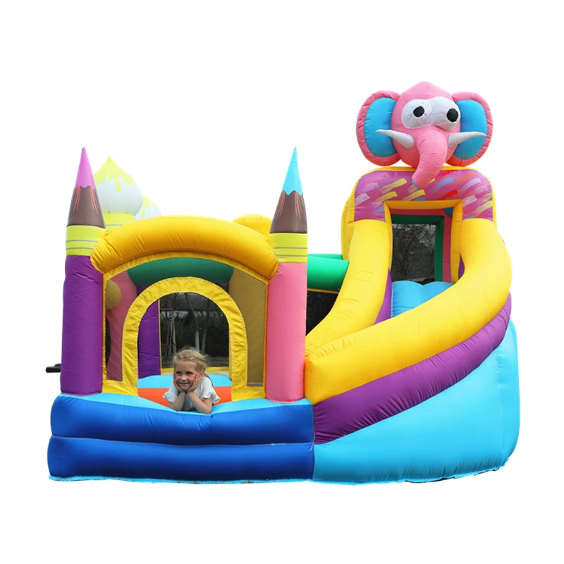 
PVC Inflatable Castle Bouncer Slide Air Jumping Bounce House Bouncy Castle Obstacle Course for kids 