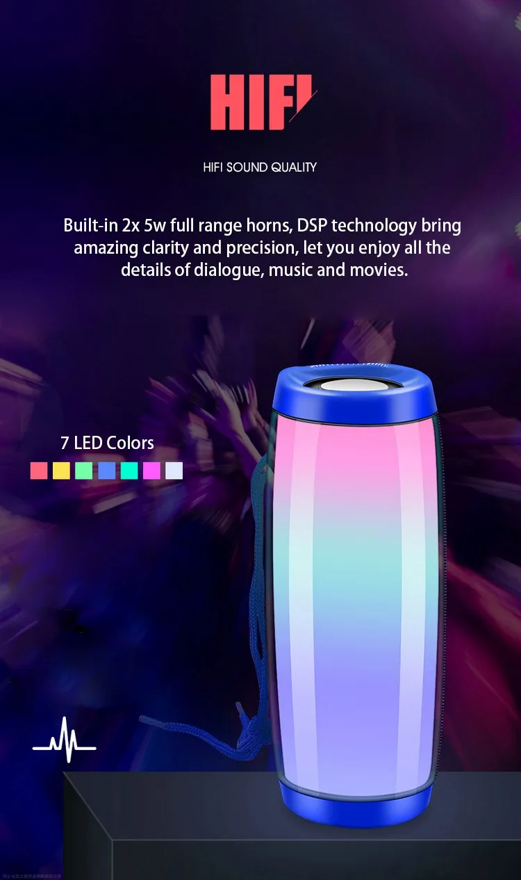 Best buy speakers soundbar with subwoofer party speaker led light for music