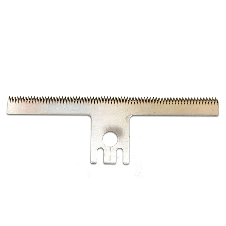 OEM serrated cutting blade serrated saw tooth blade for packing machine serrated saw blade packing