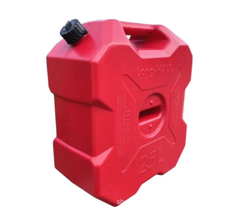 4wd Wholesale Camping 25 Liter Portable Motorcycle Gasoline Fuel Tanks Plastic Jerry Can
