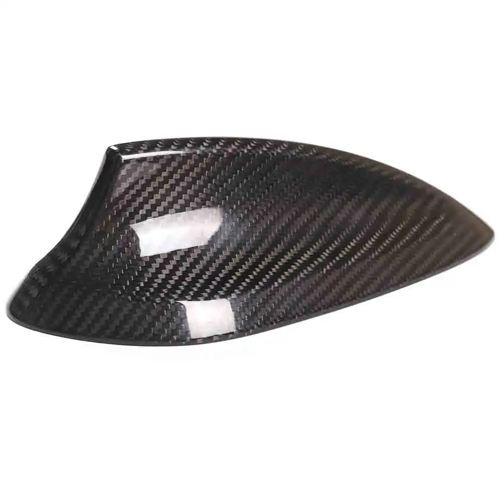 JH Carbon Fiber  Roof Shark Antenna Cover Sticker Decoration B-Style For BMW  F15 F20 F21 F16 F26 F48 F49 G01  F85 F86