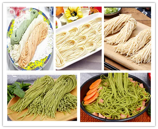 
Yinying electric chinese commercial automatic udon fresh ramen noodle press cutting steamer making machine 