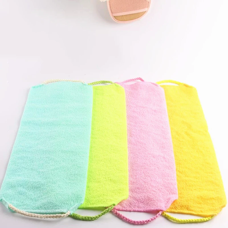 Горячая Распродажа, новый стиль, отшелушивающее и растягивающее банное полотенце для тела с защитой от зуда