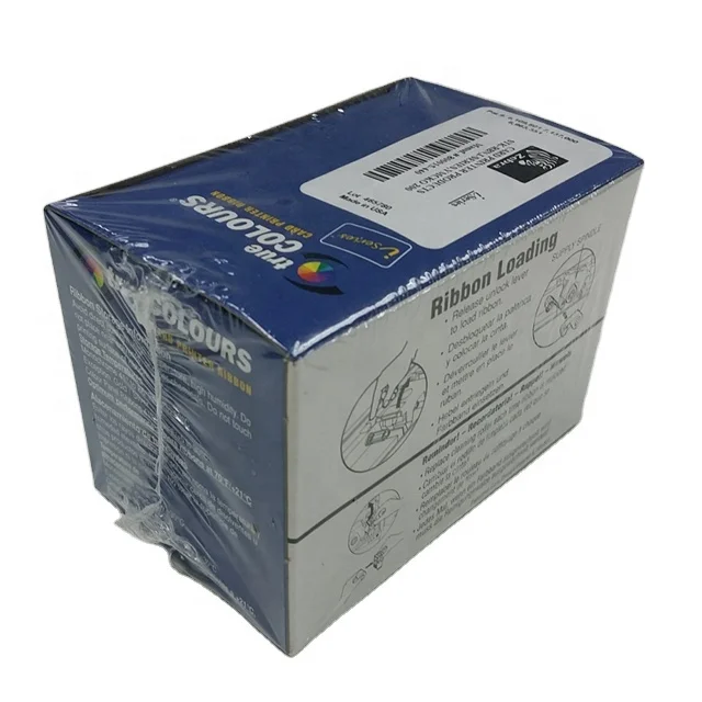 Original Color Ribbon Zebra 800015-440 YMCKO Ribbon For Zebra Card Printer Zebra P330i Card Printer