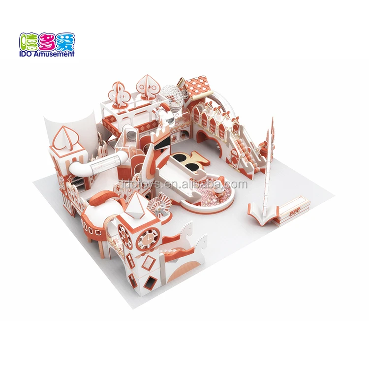 2019 Ido Amusement Hot Sale New Kids Candy Theme Indoor Playground Design For Children