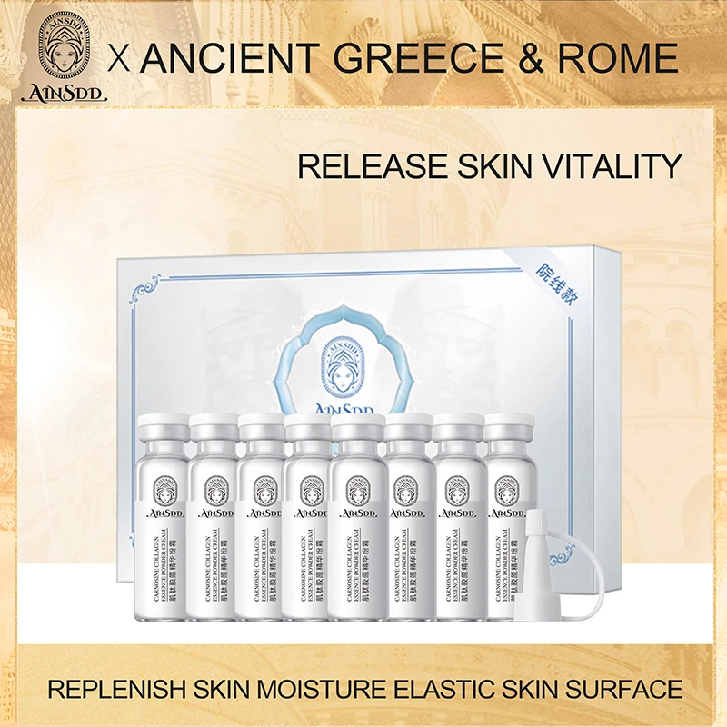 Skincare Manufacturer Supplier Beauty Salons Product Carnosine Collagen Essence Powder Facial Serum
