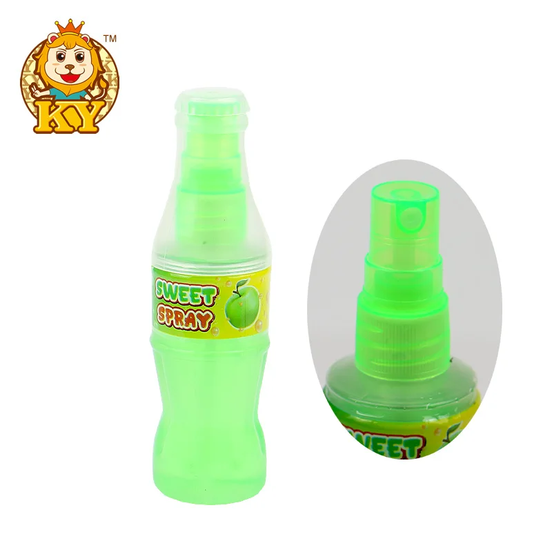 Оптовая продажа на заказ смешная бутылка соды в форме фруктового варенья спрей кислый жидкий конфеты