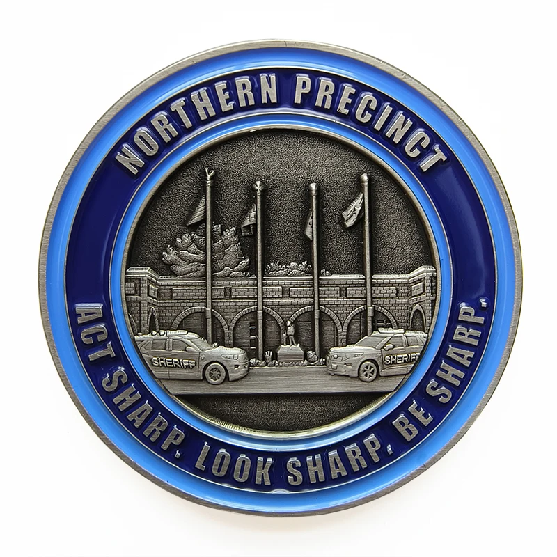 Promotional Gift Wholesale Custom Souvenir Metal Gold Challenge Coin Custom Challenge Coin