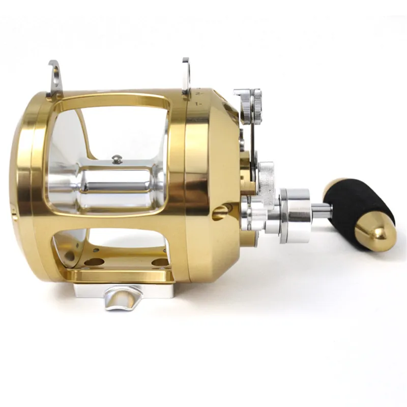 STOCK!!! 2 speed trolling reels boat fishing reel sea fishing big game reel