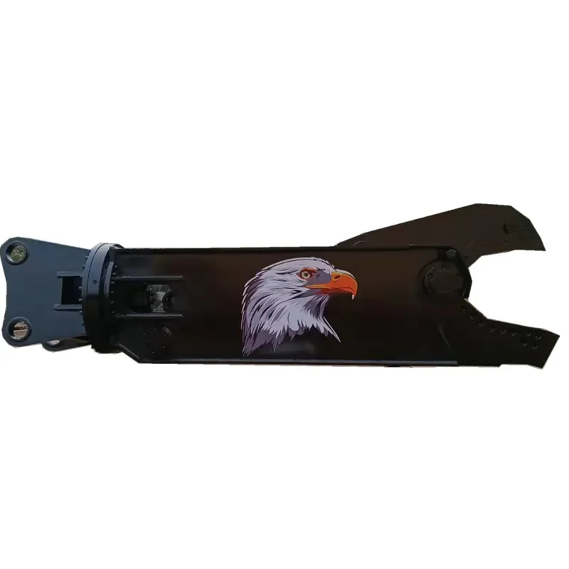 Excavator Rotating Hydraulic Shear For Scrap Excavator eagle shear For sale