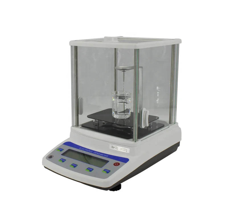 Electronic hydrometer Archimedes volume replacement method specific gravity hydrometer