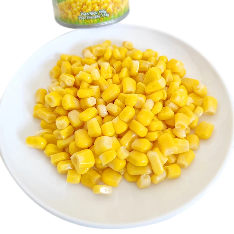 
Chinese Factory Green Food Fresh Canned Sweet Corn With High Quality For Sale 