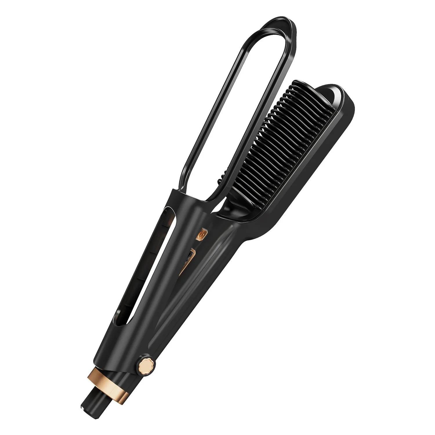 Electric Combs Flat Iron Hot Air Hair Comb Straightener Electric Hairbrush Hair Straightening Comb