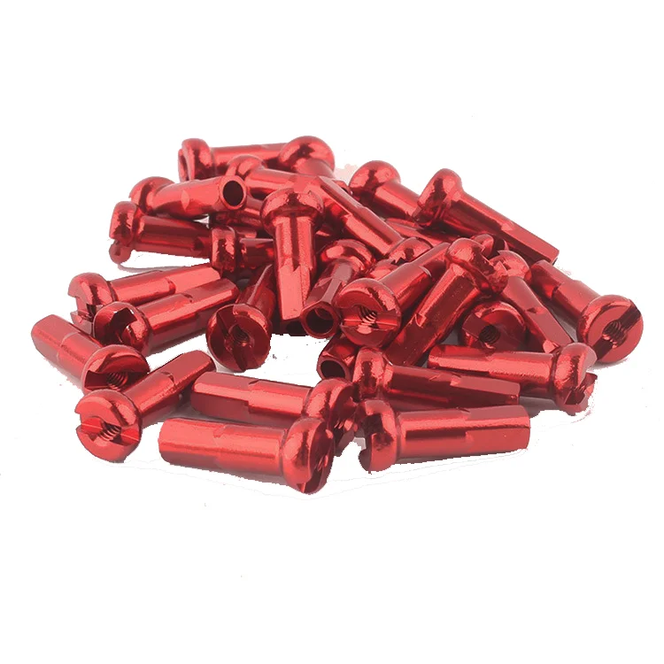 bicycle colored spoke nipples 7075 aluminum alloy spoke nipples Mountain bike spoke nipples
