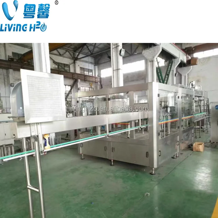 Bottled water production line equipment automatic filling machine water filtration equipment