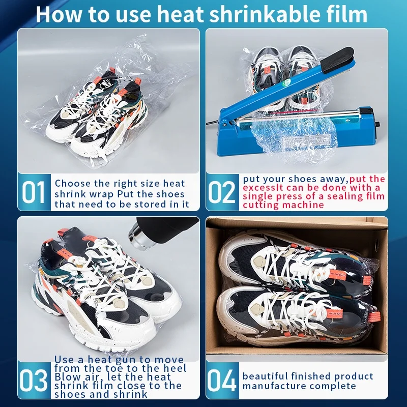 Hot Sale Wrapping Moisture Proof Thermal Shrink PVC Plastic Film Packaging