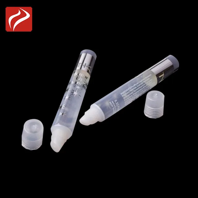 Plastic tube custom lip gloss containers make your own lipstick lip balm tube