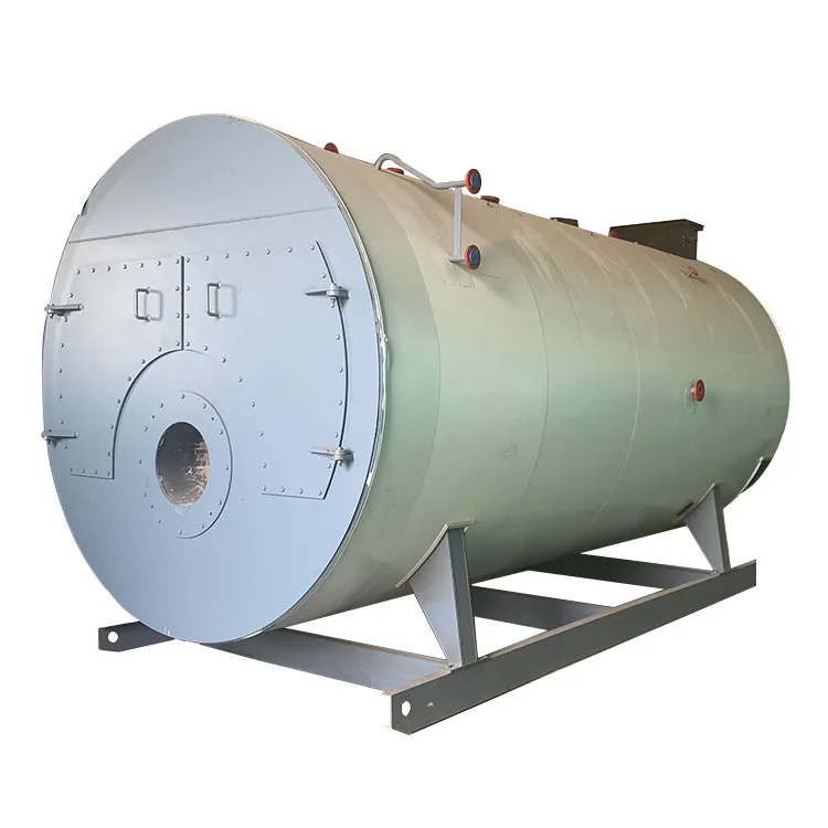 Coal-fired chain grate hot water boiler