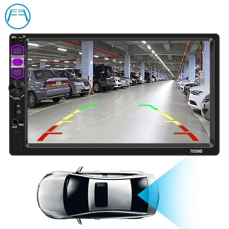 7 inch touch screen multimedia car mp5 player radio cardvdplayer