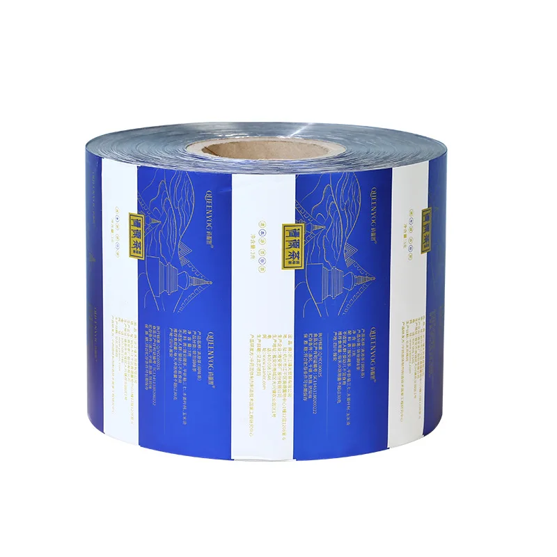 Food Grade Plastic Foil Packaging Film Roll Plastic Film Groot Roll Voor Rewinding From