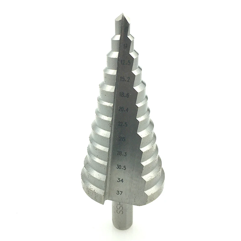 Hand tool set carbide HSS cobalt step cone drill bit set for metal and stainless steel drilling bits