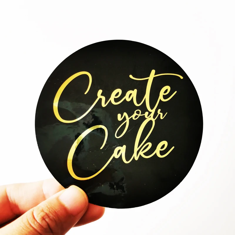 Пользовательский логотип, круглые серебряные тисненые печатные клейкие этикетки, золотые наклейки из фольги для упаковки