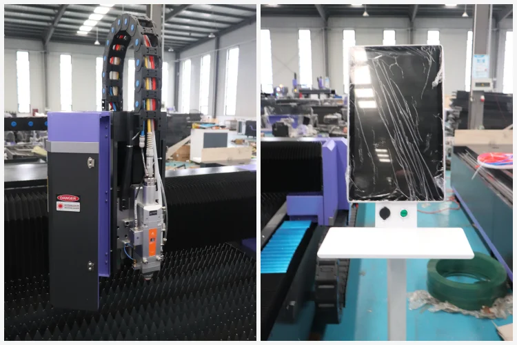 Cheap 1.5kw 2kw 3kw 4kw 1530 5*10FT Auto Focus Optic Metal Sheet 20mm Thick Aluminum Raycus Fiber Laser Cutting Machine