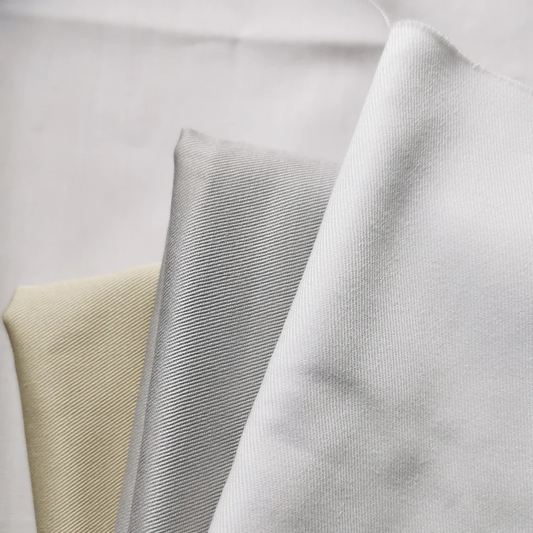 T/C 6535 саржа из полиэфирной хлопчатобумажной ткани для рабочей одежды 128*60T Антистатическая долгосрочная поставка запасов TC