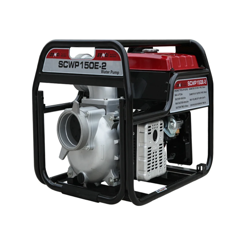 Factory Layout Senci 6 inch gasoline engine water pump price