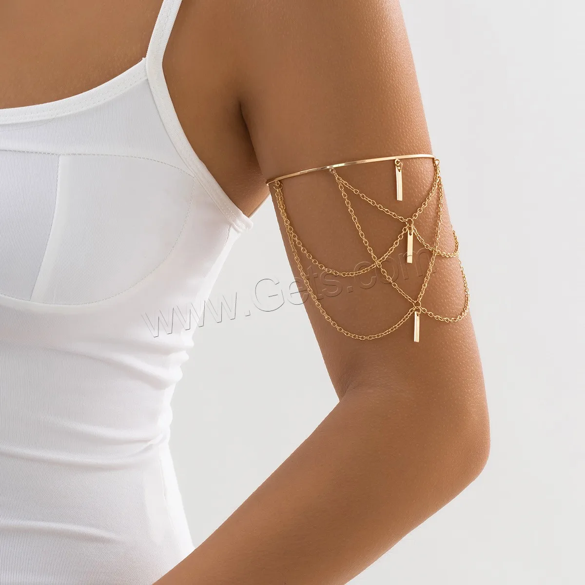 Iron Arm Chain Arm Bangle Zinc Alloy Fashion Jewelry Body Chain for Woman 1672636