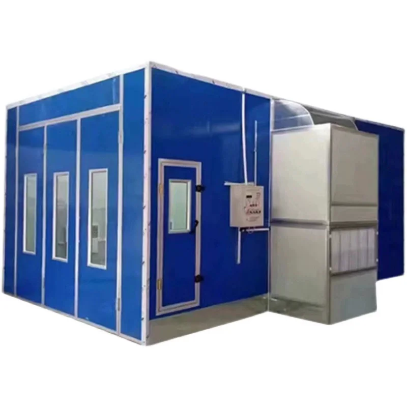 OEM spray booth car painting room paint ovens spray bake paint booths