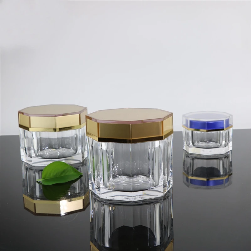 Cosmetic Body Cream Packaging Screw Cap Liner Plastic Shampoo Jars Lid Containers 80ml