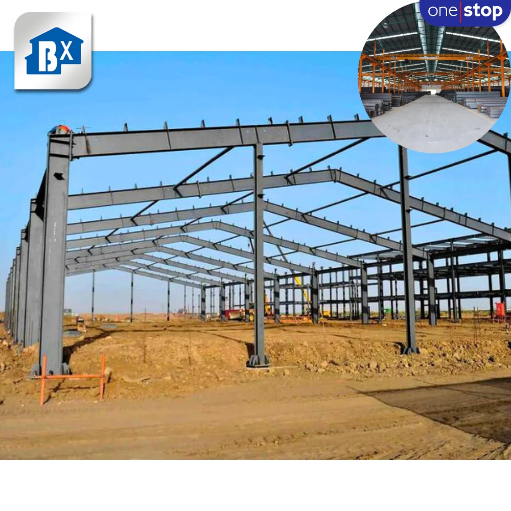 ONE-STOP Service 500-5000 Square Meters Steel Structure Building ,Prefabricated Steel Structure,Metal Building