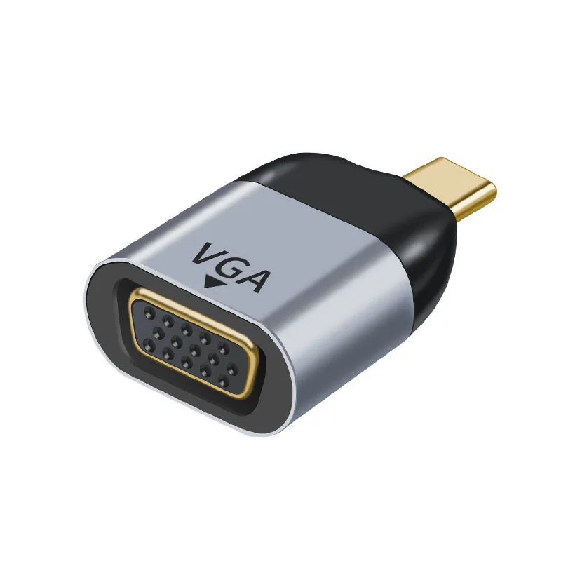 USB C 3.1 Type Male to HDTV VGA RJ45 Mini DP 1.4 Video Converter 4K 8K @ 60HZ 3D Adapter