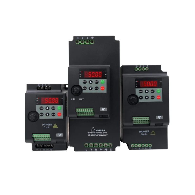ROBOTSY Frequency Control Variable Frequency Drive VFD high Speed high Torque  AC Drive  frequency inverter 0.4kW
