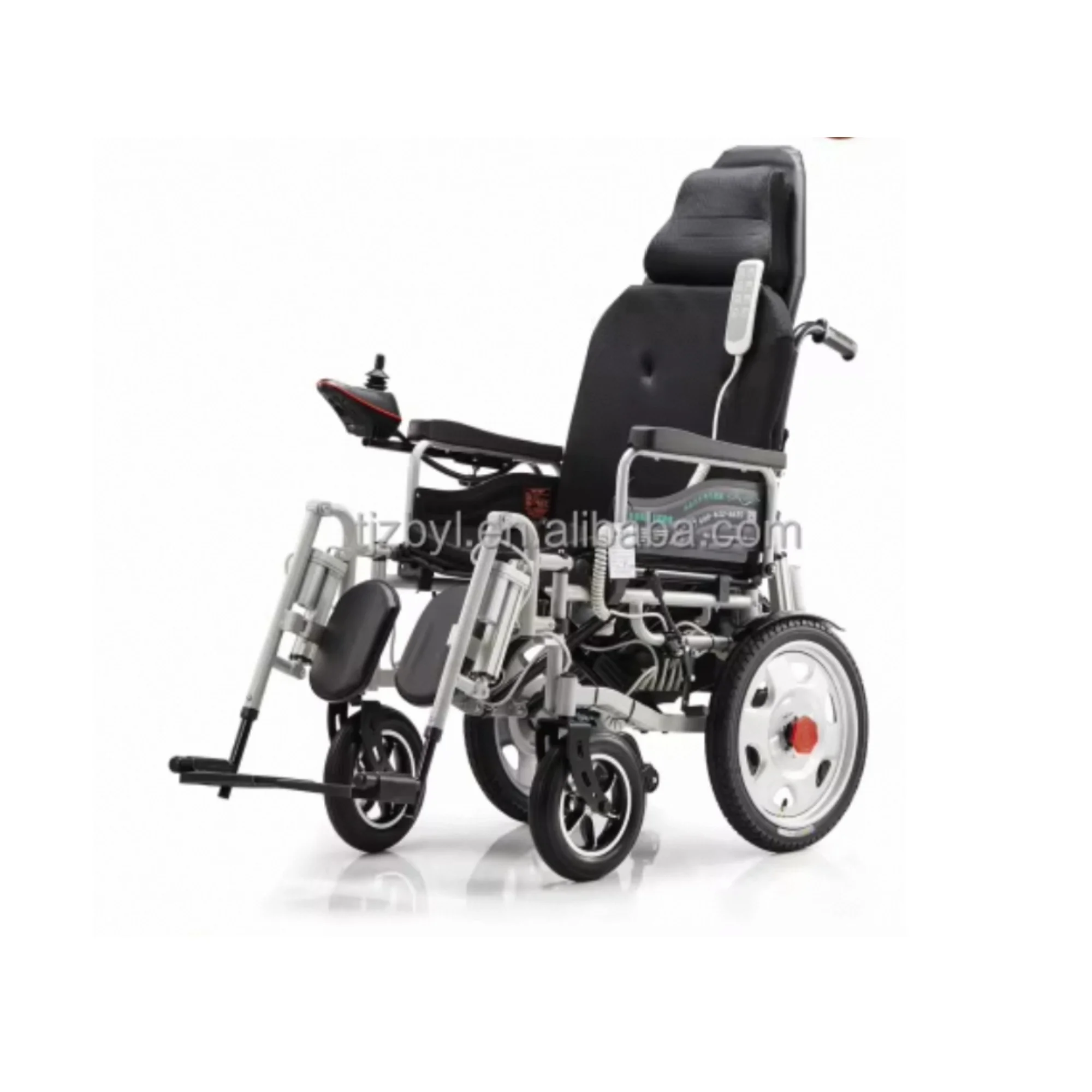 Китайское складное наклонное сиденье Регулируемое наружное кресло-коляска с высокой спинкой
