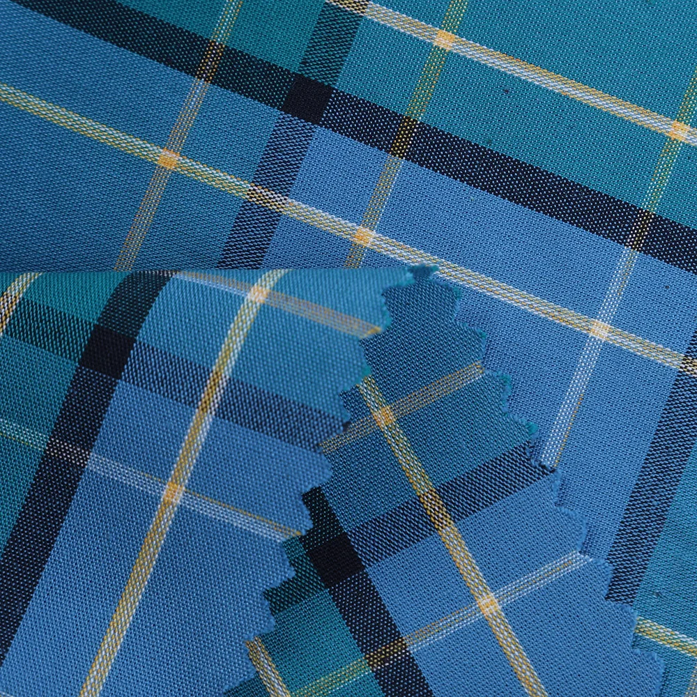 
cheap price yarn dyed shirting fabrics 100 cotton for man 