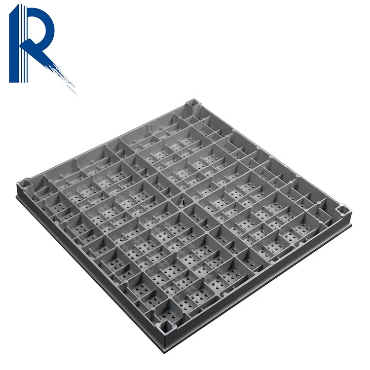 600mm Aluminum Floor Raised Floor Tiles For High-grade Computer Rooms