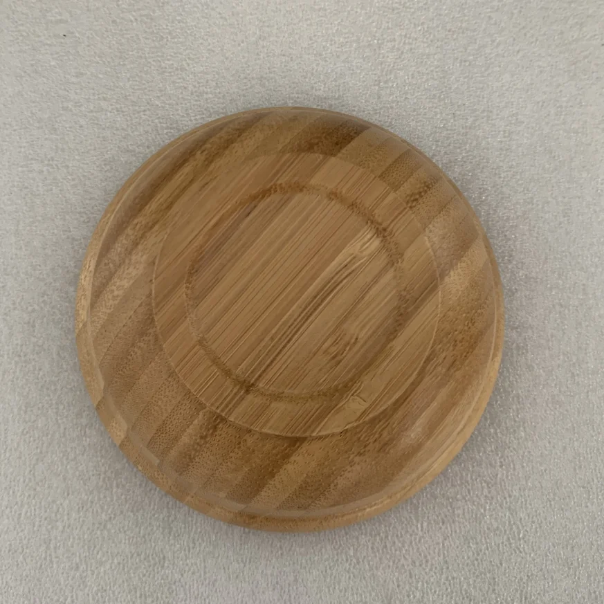 Small bamboo wide edge food kid play beauty bowl
