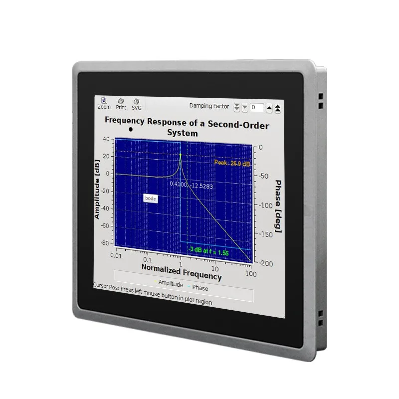 High Brightness 12.1 15 17 19 Inch 1024x768 Grade Sunlight Readable Waterproof Industrial Capacitive Lcd Touch Screen Monitor