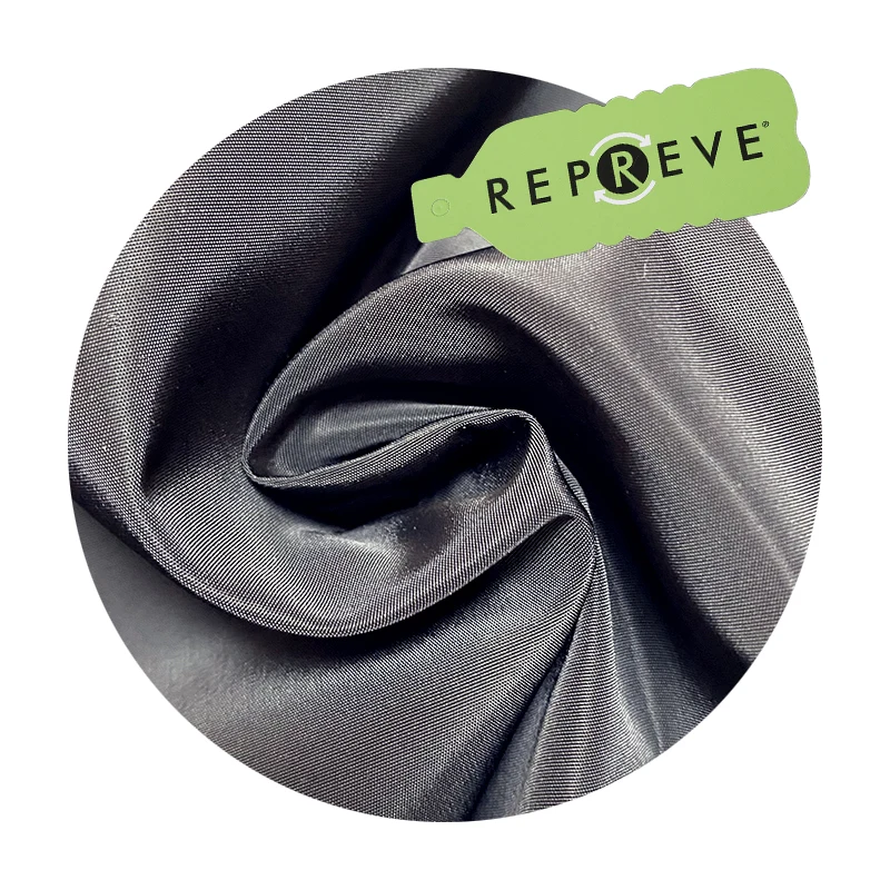 Wholesale Recycled Twist Imitation Memory Fabric 100% Polyester Recycled Plastic Bottle Memory Like Fabric