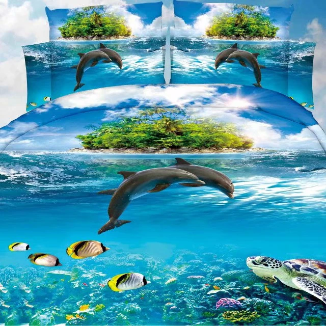  china textiles fabric microfiber brushed 3D printed bed for sheet abaya wholesale