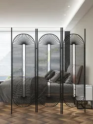 Главный экран-делитель, современный складной передвижной делитель для гостиной