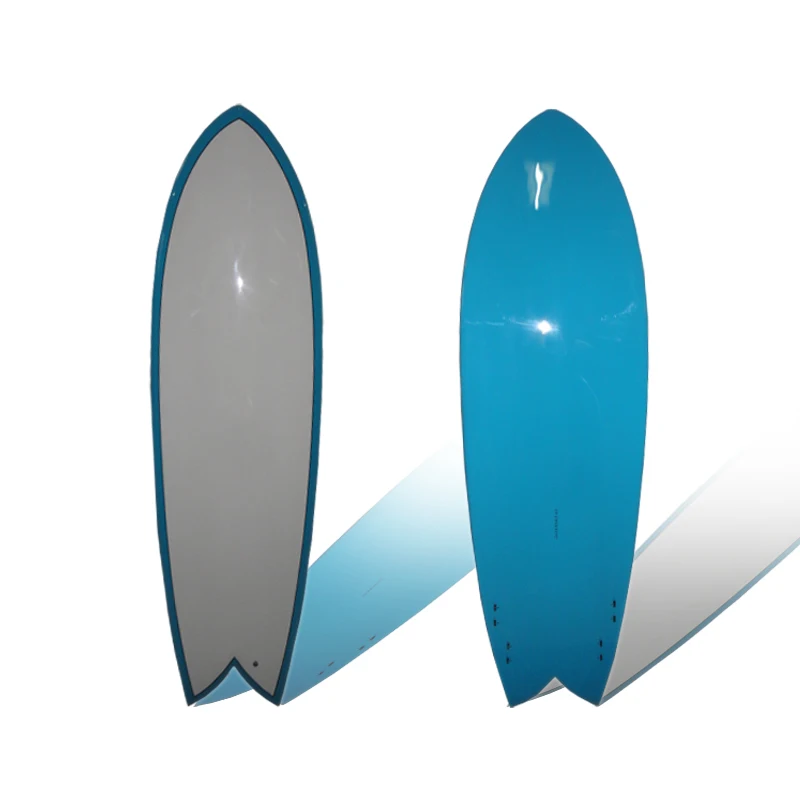 PU Polyurethane Resin Fiberglass Surf Board High Impact Resistant Water Jet Surfboard Customized wooden surfboard