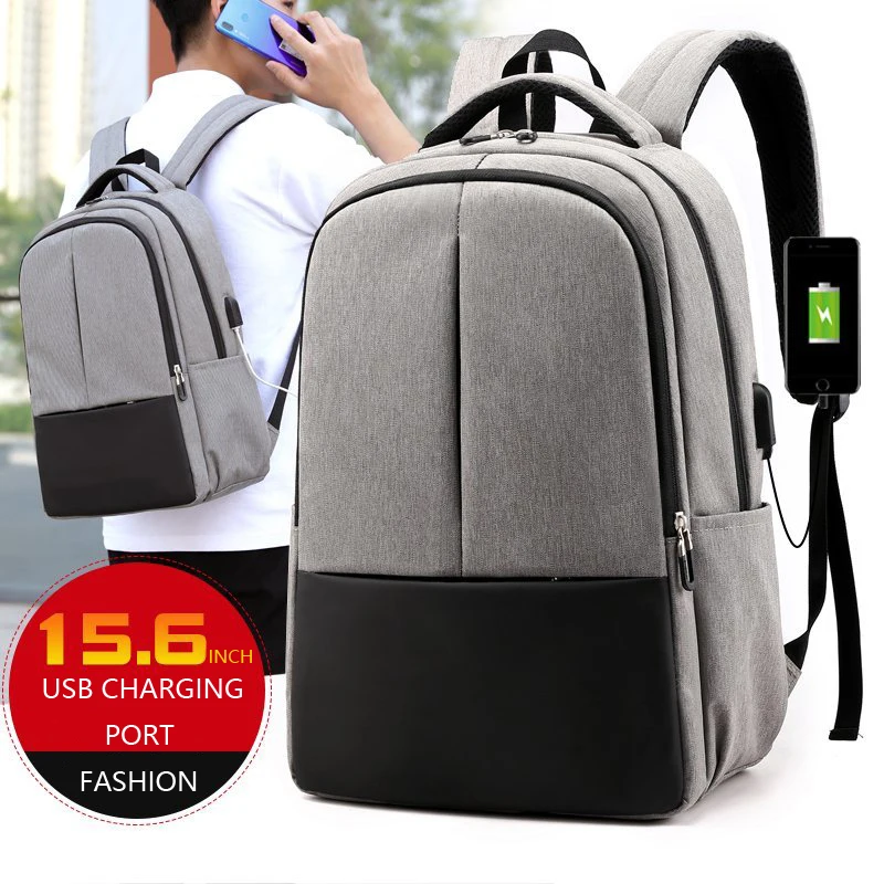 Wholesale Men Women School Travel Sports Business Outdoor Large Capacity Other Leather Canvas Smart Laptop Backpack