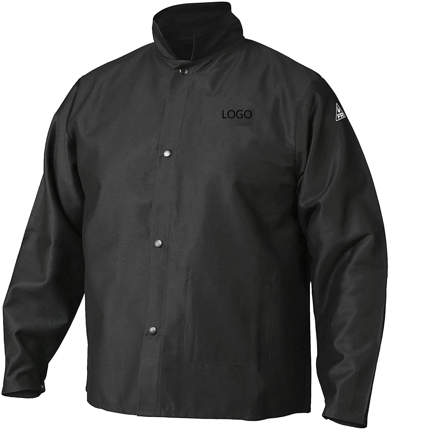 Электрическая огнестойкая хлопковая сварочная куртка премиум-класса