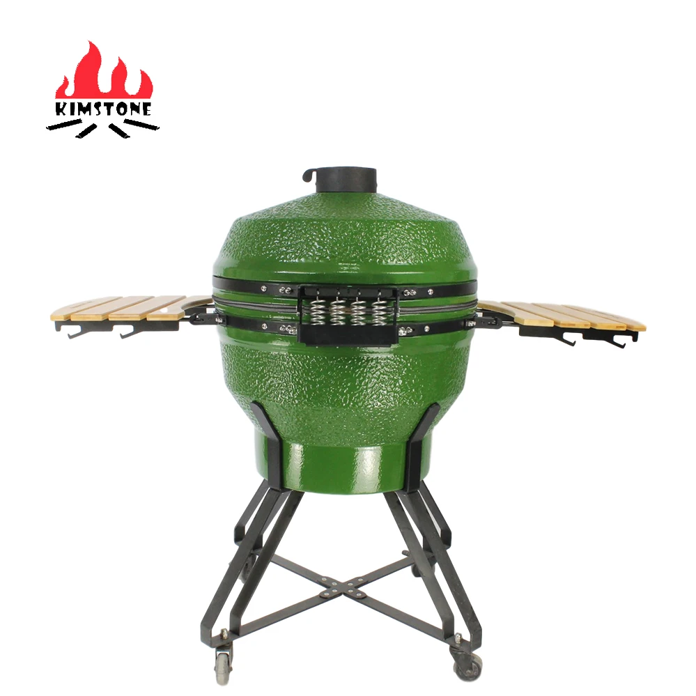 KIMSTONE commercial kamado wholesale 26 inch big egg ceramic barbecue grills high temperature resistance