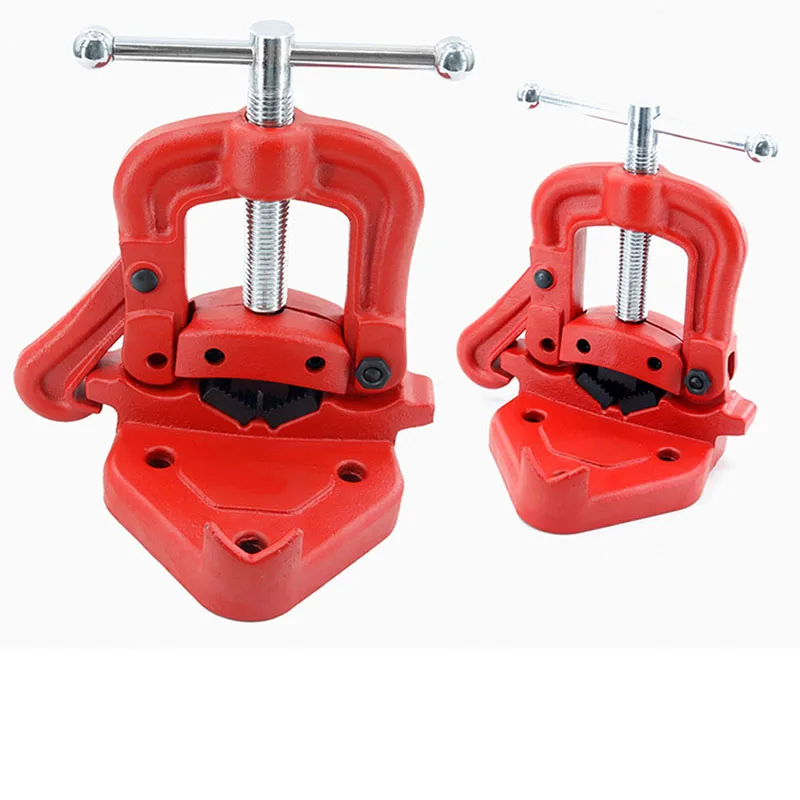 Portable Yoke Vise,Bench Yoke Vise, 1/8-inch to 2-inch Pipe Vise