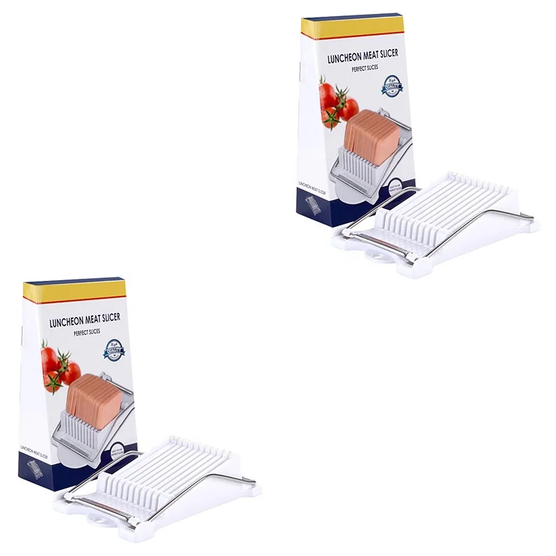 Stainless Steel Cheese Egg Slicer Stainless Good Quality Fruit Slicer Luncheon Meat Slicers Maker Press Tool for Kitchen Use